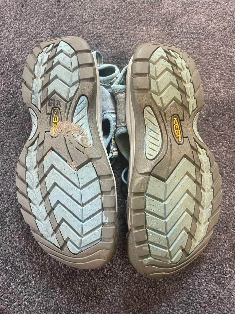 Keen Multicolor Striped Blue Sport Sandals